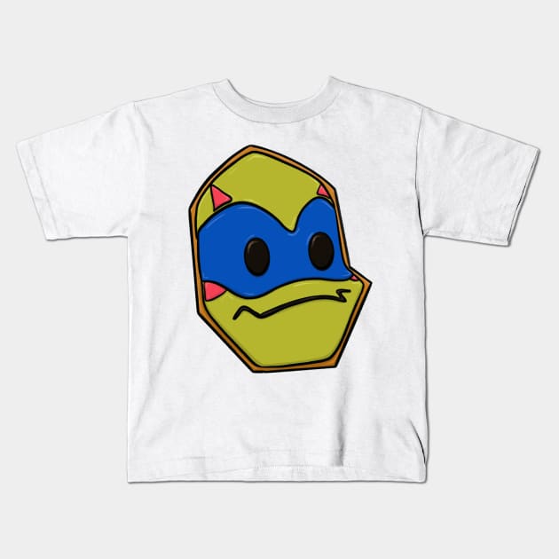 ROTTMNT Leo Cookie Kids T-Shirt by SassyTiger